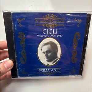 Gigli Volume‎ 2 1925-1940 Prima Voce cd